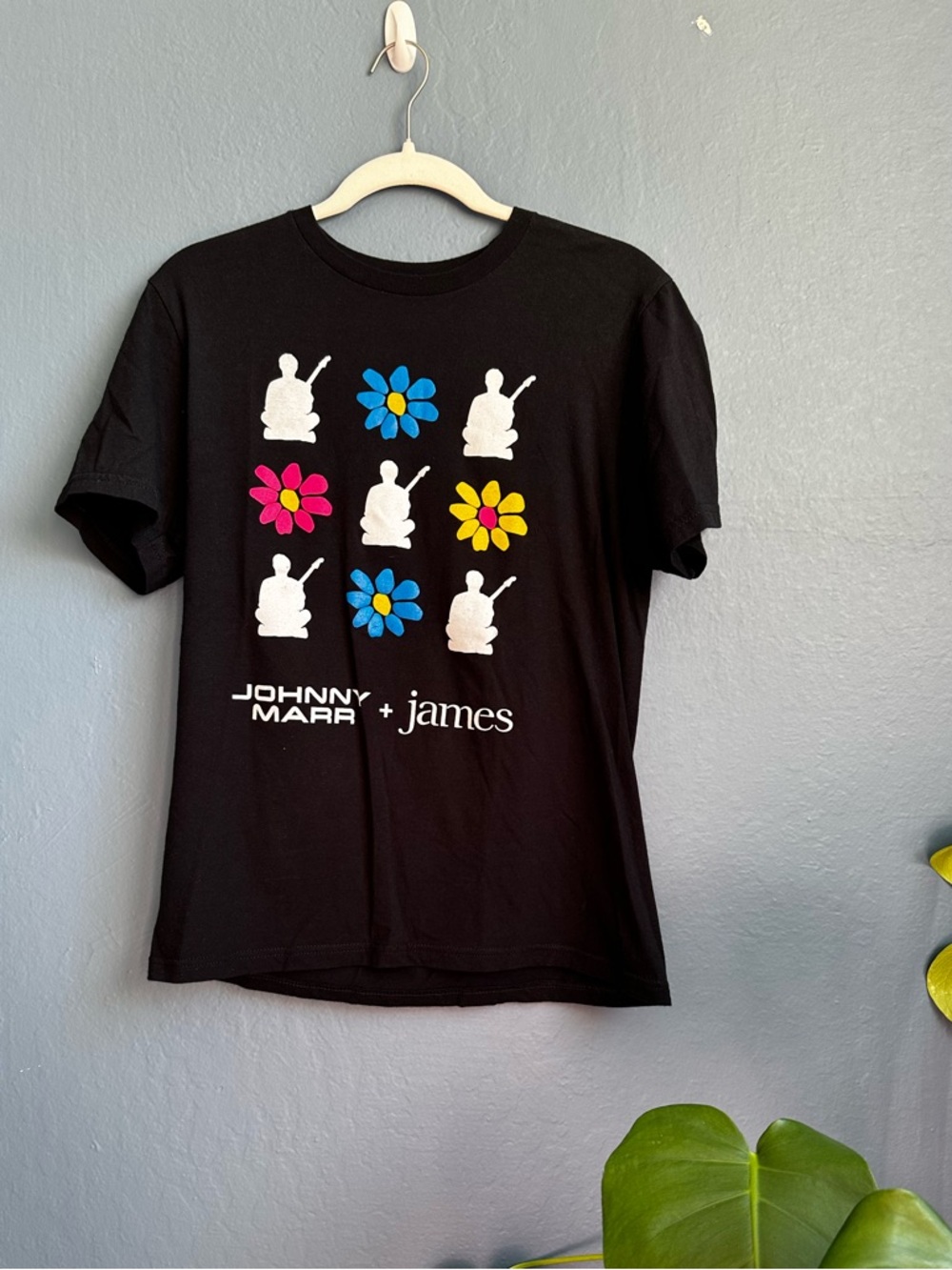 Johnny Marr + James concert t-shirt